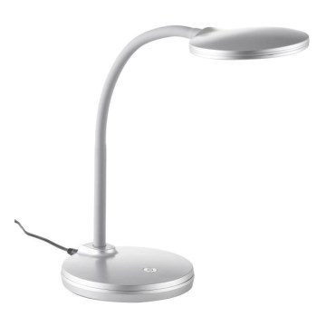 Globo - LED dimmbare flexible Touch-Tischlampe LED/4,6W/230V silber