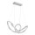 Globo - LED-dimmbare Pendelleuchte an Kabel LED/45W/230V 2700-6000K glänzender Chrom + Fernbedienung