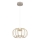 Globo - LED-dimmbare Pendelleuchte mit Seilabhängung LED/40W/230V 3000K