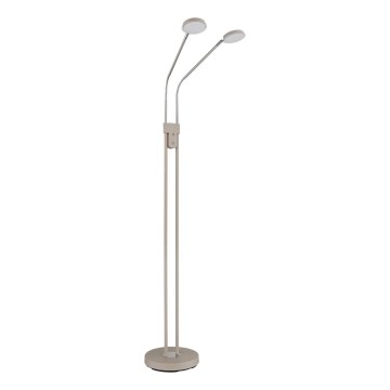 Globo - LED-dimmbare Stehleuchte 2xLED/6,5W/230V 2700/3350/4000K beige