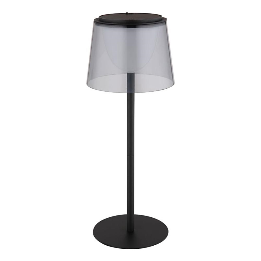 Globo - LED dimmbare Touch-Außen-Tischlampe LED/1,8W/5V IP44 1800 mAh schwarz/rauchfarben