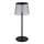 Globo - LED dimmbare Touch-Außen-Tischlampe LED/1,8W/5V IP44 1800 mAh schwarz/rauchfarben