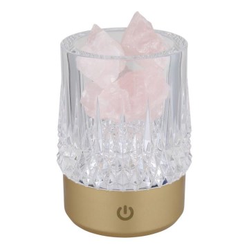 Globo - LED dimmbare Touch-Tischlampe LED/1W/5V 3000K 1200 mAh gold