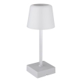 Globo - LED dimmbare Touch-Tischlampe LED/2W/5V 3000/4500/6500K 800 mAh silber