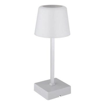 Globo - LED dimmbare Touch-Tischlampe LED/2W/5V 3000/4500/6500K 800 mAh silber