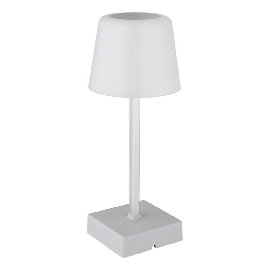 Globo - LED dimmbare Touch-Tischlampe LED/2W/5V 3000/4500/6500K 800 mAh silber