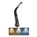 Globo - LED dimmbare Touch-Tischlampe mit Display LED/6,5W/230V 3000/4500/5800K schwarz