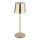 Globo - LED dimmbare Touch-Tischlampe, wiederaufladbar, LED/2W/3,7V 3000/4000/6000K 2200 mAh, goldfarben