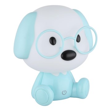 Globo - LED dimmbare wiederaufladbare Kinder-Nachtlampe LED/1W/5V 500 mAh blau