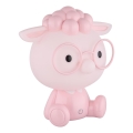 Globo - LED dimmbare wiederaufladbare Kinder-Nachtlampe LED/1W/5V 500 mAh rosa