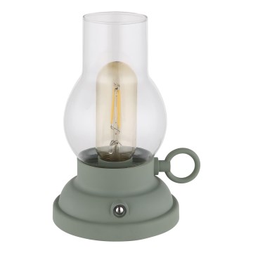 Globo - LED dimmbare wiederaufladbare Touch-Tischlampe LED/1W/3,7V 1200 mAh grün
