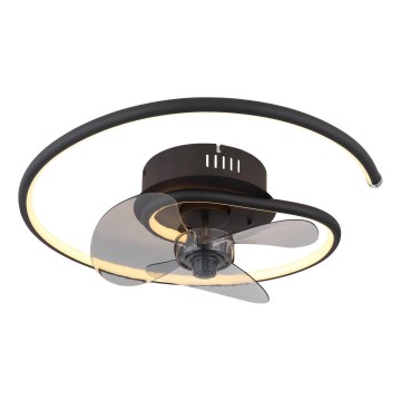 Globo - LED dimmbarer Deckenventilator LED/30W/230V 2700-6500K + Fernbedienung