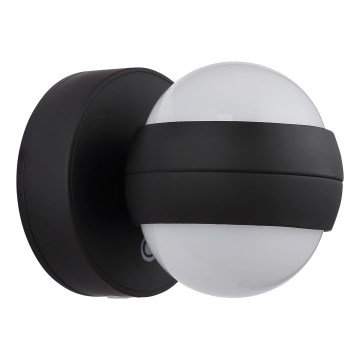 Globo - LED dimmbares, wiederaufladbares Touch-Wandleuchte LED/1,4W/5V 1800 mAh schwarz