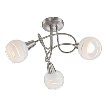 Globo - LED Einbauleuchte 3xE14/4W/230V