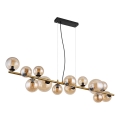 Globo - LED-Hängeleuchte 13xG9/3,5W/230V rauchig/braun
