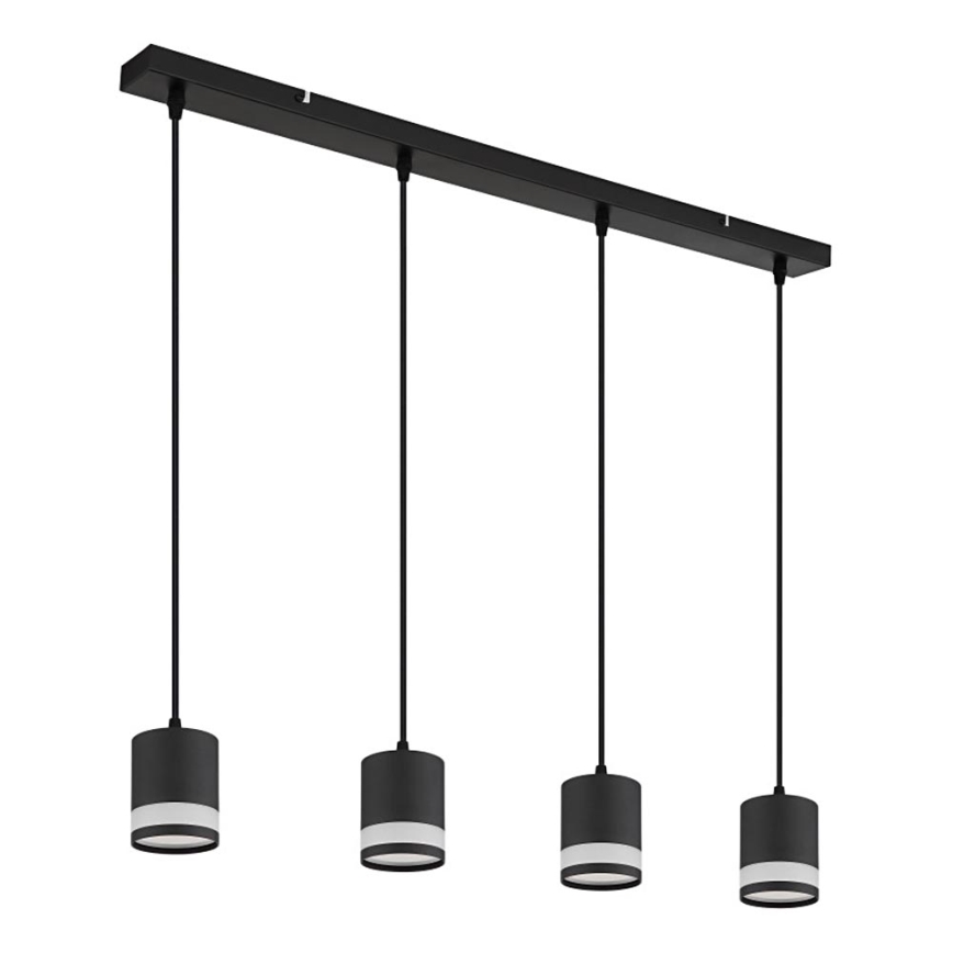 Globo - LED-Hängeleuchte 4xGX53/7W/230V 3000K schwarz