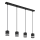 Globo - LED-Hängeleuchte 4xGX53/7W/230V 3000K schwarz