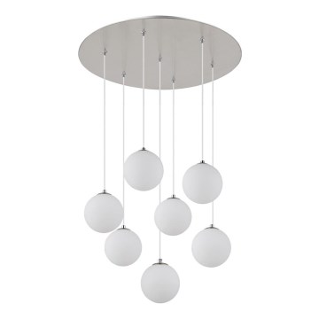 Globo - LED-Hängeleuchte 7xG9/3,5W/230V weiß