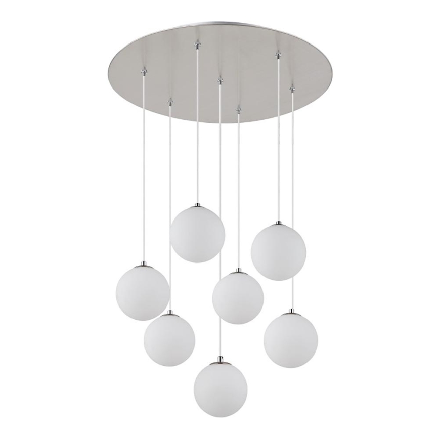 Globo - LED-Hängeleuchte 7xG9/3,5W/230V weiß