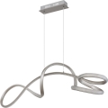 Globo - LED-Hängeleuchte LED/40W/230V matt Chrom