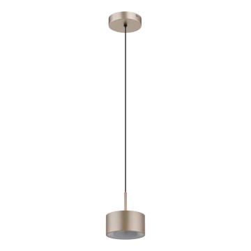 Globo - LED-Hängeleuchte mit Kabel LED/12W/230V 3000K Ø 15 cm beige