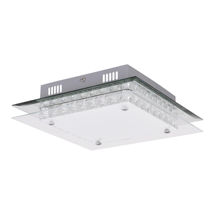 Globo - LED-Kristalldeckenleuchte LED/18W/230V