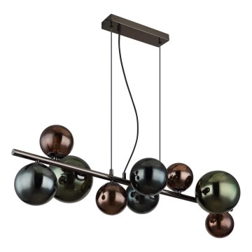 Globo - LED-Pendelleuchte an Drahtseil 9xG9/3W/230V