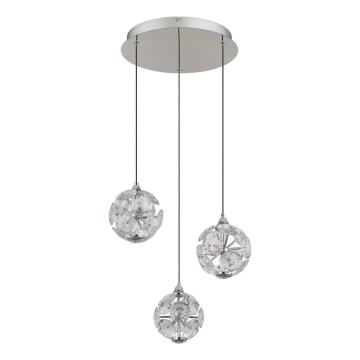Globo - LED-Pendelleuchte an Kabel LED/24W/230V