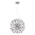Globo - LED-Pendelleuchte an Kabeln 8xG9/3,5W/230V glänzender Chrom