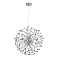 Globo - LED-Pendelleuchte mit Kabelaufhängung 9xG9/3,5W/230V hochglänzender Chrom