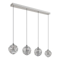 Globo - LED-Pendelleuchte mit Seilaufhängung LED/32W/230V