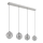 Globo - LED-Pendelleuchte mit Seilaufhängung LED/32W/230V