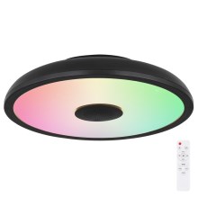 Globo - LED-RGB-Badezimmerleuchte mit Lautsprecher LED/18W/230V IP44 + FB
