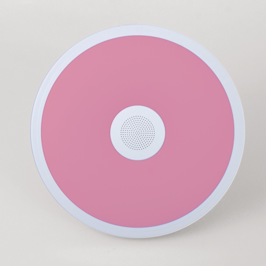 Globo - Dimmbare LED-RGBW Badezimmerleuchte mit Lautsprecher LED/18W/230V 3000-6500K IP44 + Fernbedienung