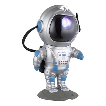 Globo - LED RGB Tischleuchte LED/4,5W/5V Astronaut silbern