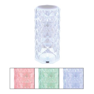 Globo - LED RGB wiederaufladbare Touch-Tischlampe LED/0,6W/3,7V 500mAh