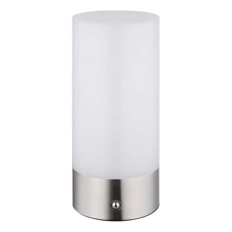Globo - LED RGBW dimmbare Touch-Außen-Tischlampe LED/1,8W/5V 1500 mAh IP44 matt Chrom