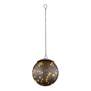 Globo - LED Solar-Lichterkette 20xLED/0,06W/1,2V Ø 15 cm IP44 600 mAh