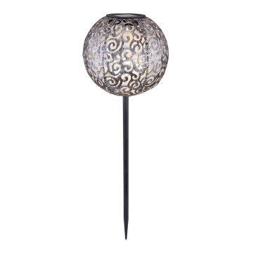 Globo - LED Solarleuchte LED/0,06W/1,2V Silber IP44 185x540 mm