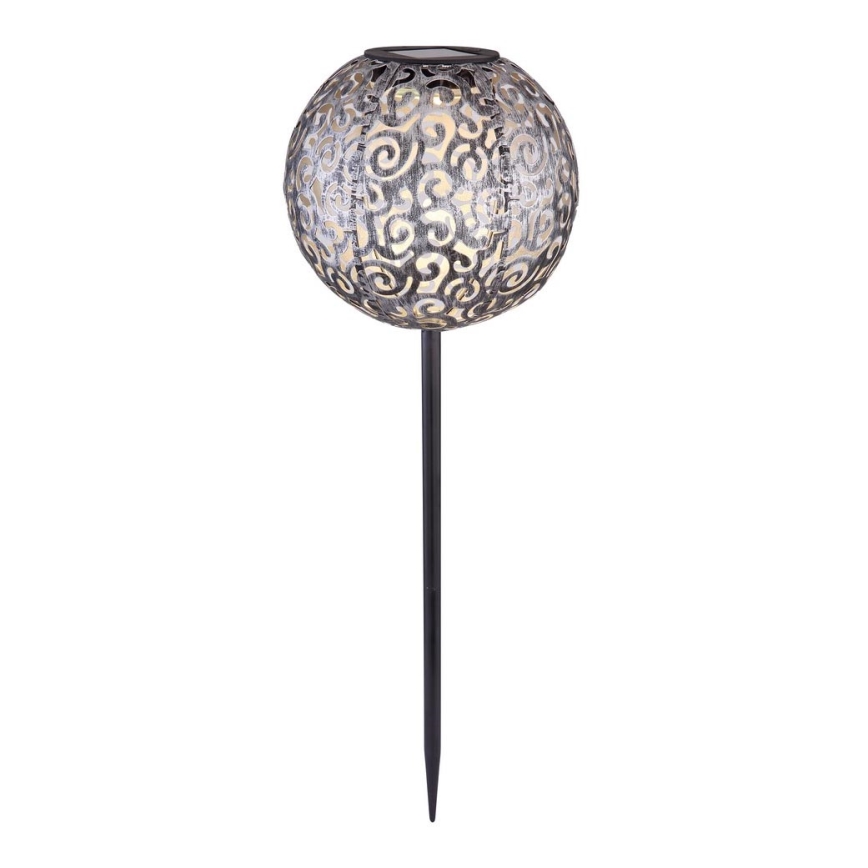 Globo - LED Solarleuchte LED/0,06W/1,2V Silber IP44 185x540 mm