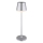 Globo - LED-Solarleuchte LED/0,6W/3V 3000K IP44 matt Chrom