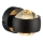 Globo - LED-Wandleuchte LED/7W/230V 3000K schwarz