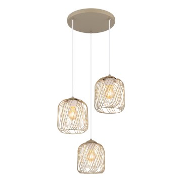 Globo - Pendelleuchte an Kabel 3xE27/40W/230V