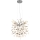 Globo - Pendelleuchte an Kabel 4xE14/40W/230V silber