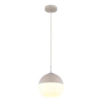 Globo - Pendelleuchte mit Kabel 1xE27/60W/230V, Durchmesser 25 cm