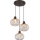 Globo - Pendelleuchte mit Kabelaufhängung 3xE27/40W/230V