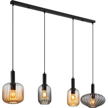 Globo - Pendelleuchte mit Kabelaufhängung 4xE27/60W/230V