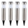 Globo - SET 4x LED-Solarleuchte LED/0,07W/3V IP44 600 mAh