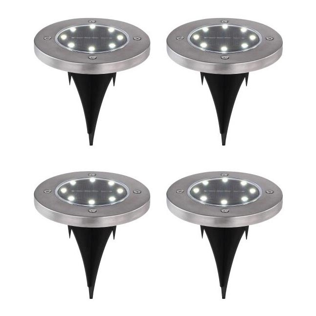 Globo - SET 4x LED-Solarleuchte LED/0,1W/3V IP44