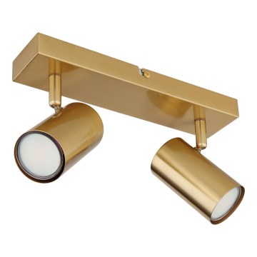 Globo - Strahler 2xGU10/35W/230V golden
